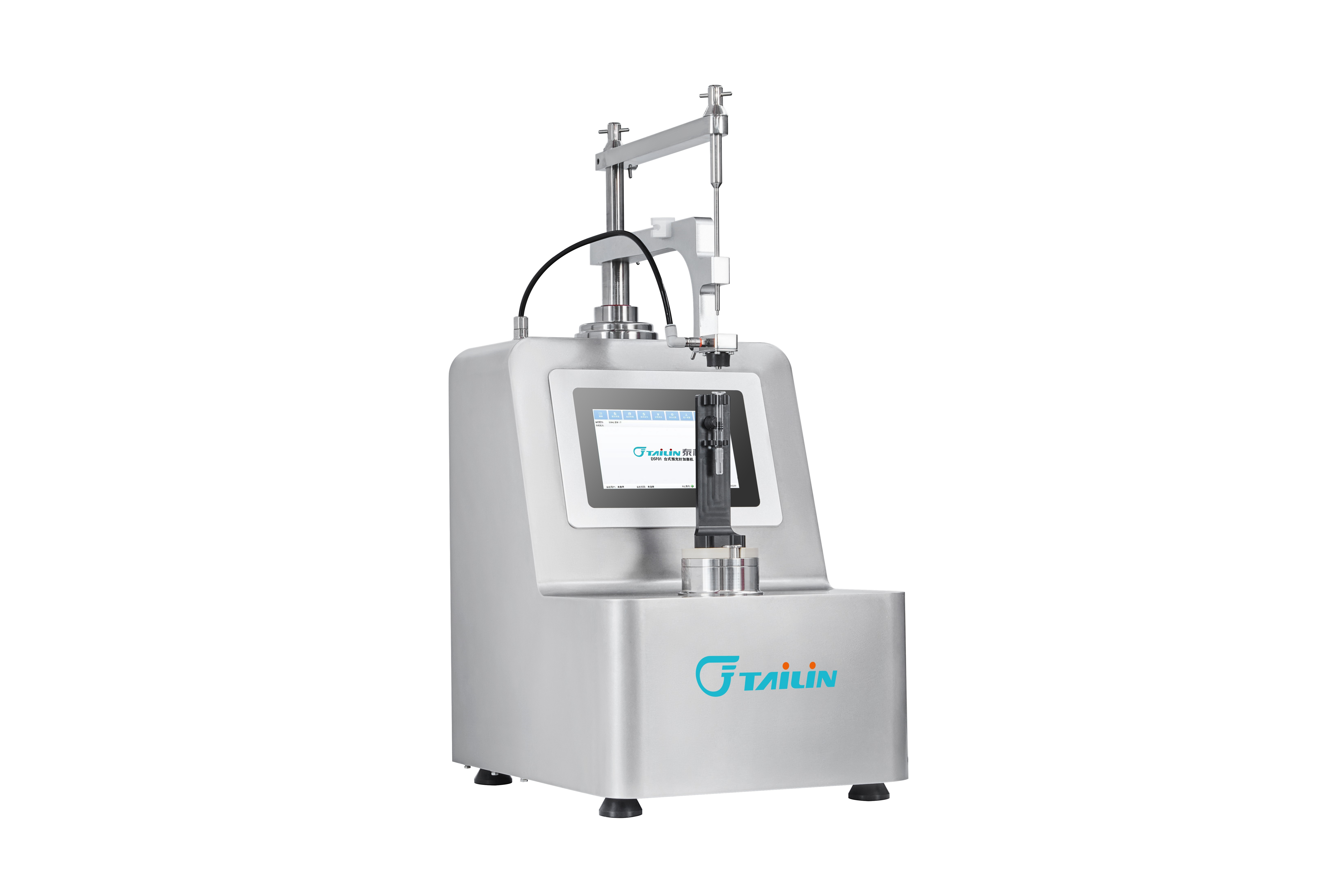 DSF01臺(tái)式預(yù)充針加塞機(jī)